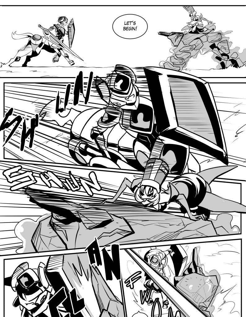 Monster girls on tour - Episode 595, Page 1: Page 595